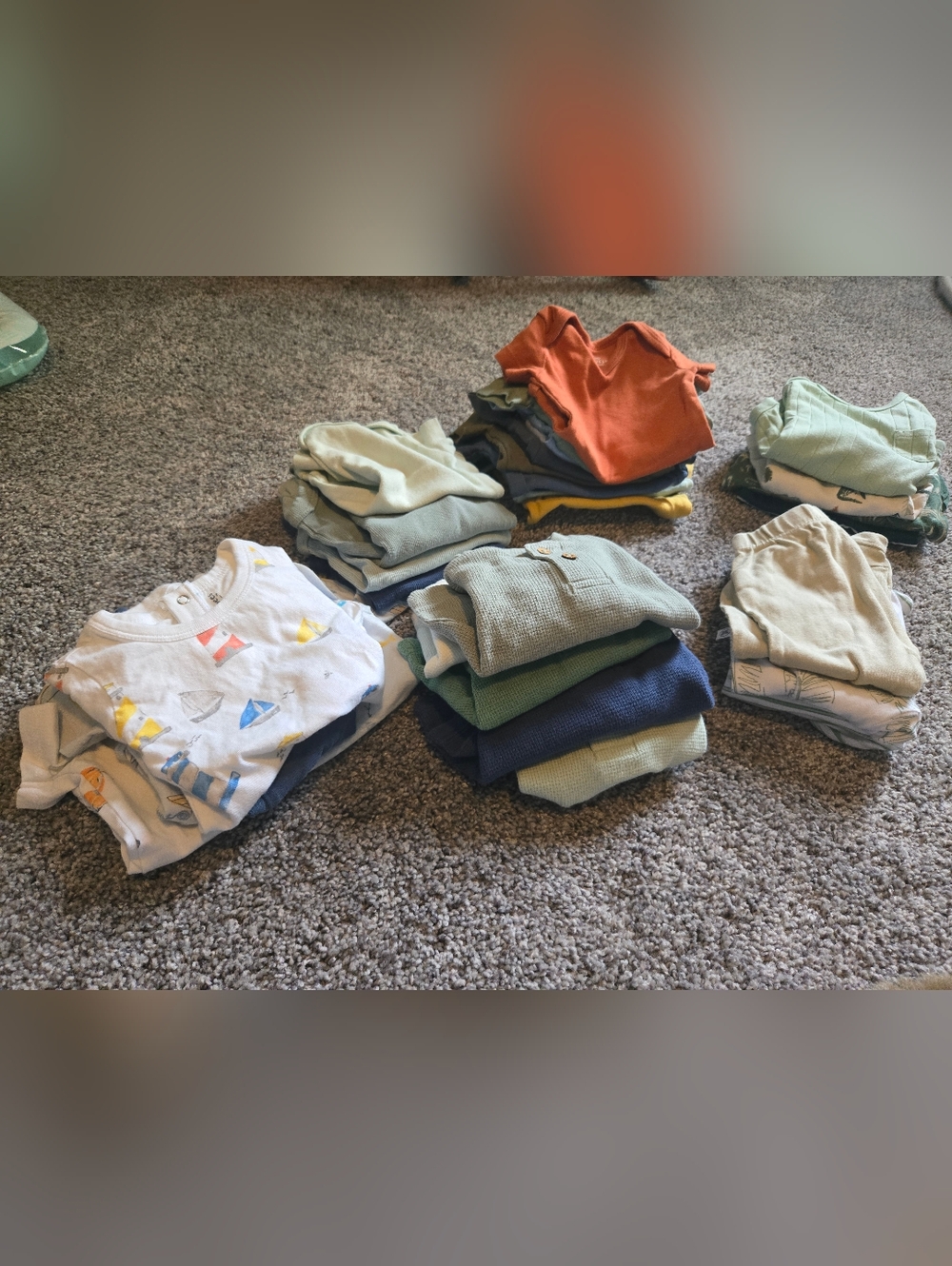 100% Organic cotton, 3 month baby clothes bundle 27 Items
